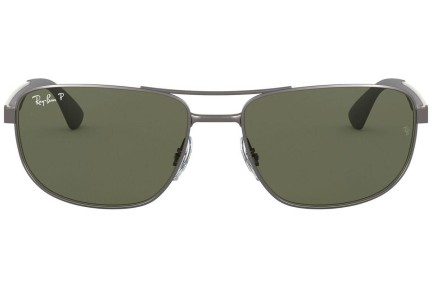 Okulary przeciwsłoneczne Ray-Ban RB3528 029/9A Polarized Pilotki (Aviator) Szare