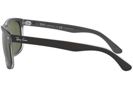 Okulary przeciwsłoneczne Ray-Ban RB4226 60529A Polarized Kwadratowe Czarne