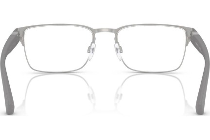 Okulary korekcyjne Emporio Armani EA1027 3036 Prostokątne Srebrne