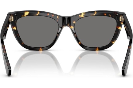 Okulary przeciwsłoneczne Burberry BE4435 410681 Polarized Kwadratowe Havana
