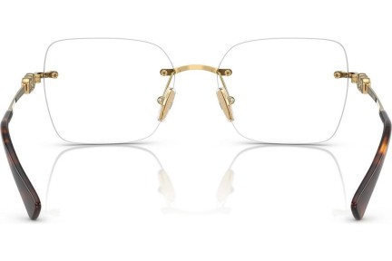 Okulary korekcyjne Vogue Eyewear VO4320B 280 Polarized Kwadratowe Złote