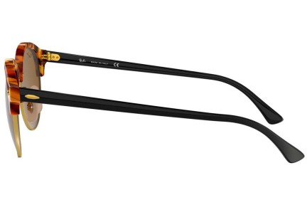 Okulary przeciwsłoneczne Ray-Ban Clubround Classic RB4246 1160 Okrągłe Brązowe