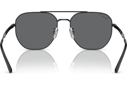 Слънчеви очила Ray-Ban RB3724D 002/81 Polarized Правоъгълни Черна