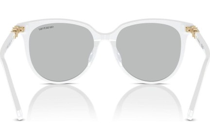 Слънчеви очила Swarovski SK6023D 103387 Polarized Око на котка Бяла