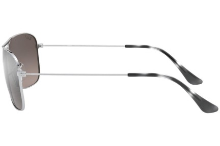 Okulary przeciwsłoneczne Ray-Ban Chromance Collection RB3543 003/5J Polarized Pilotki (Aviator) Srebrne
