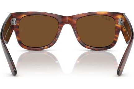 Слънчеви очила Ray-Ban RB0840SF 954/57 Polarized Квадратни Хавана