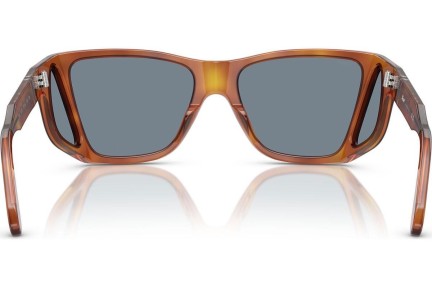 Okulary przeciwsłoneczne Persol PO0009 96/56 Kwadratowe Brązowe