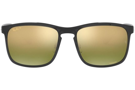 Solbriller Ray-Ban Chromance Collection RB4264 876/6O Polarized Firkantet Sort