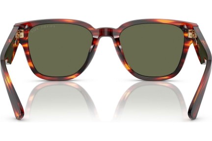 Слънчеви очила Prada PRA04S 13O03R Polarized Правоъгълни Хавана