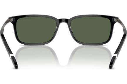 Okulary przeciwsłoneczne Polo Ralph Lauren PH4212 50019A Polarized Kwadratowe Czarne