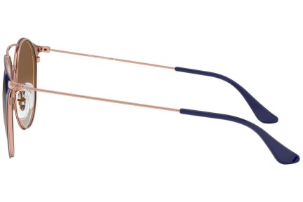 Okulary przeciwsłoneczne Ray-Ban RB3546 917551 Okrągłe Niebieskie