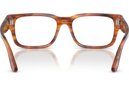 Okulary korekcyjne Persol PO3315V 1157 Prostokątne Brązowe