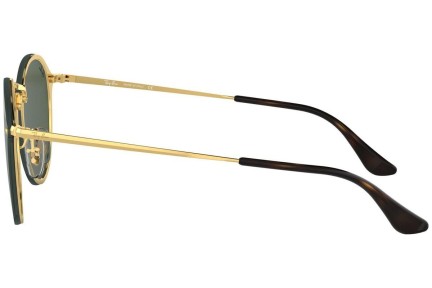 Okulary przeciwsłoneczne Ray-Ban Blaze Round Blaze Collection RB3574N 001/71 Okrągłe Czarne