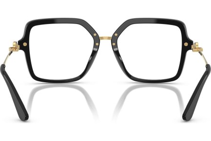 Okulary korekcyjne Dolce & Gabbana DG3396 501 Kwadratowe Czarne