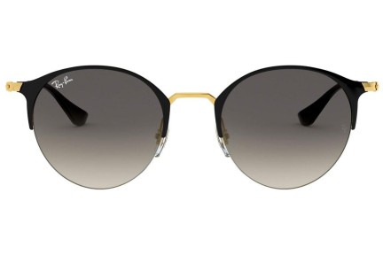 Okulary przeciwsłoneczne Ray-Ban RB3578 187/11 Okrągłe Czarne