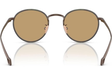 Слънчеви очила Giorgio Armani AR6163J 300673 Заоблени Кафява