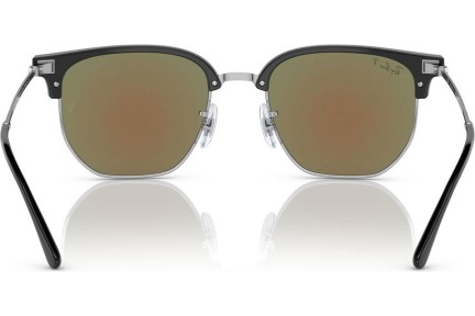 Слънчеви очила Ray-Ban New Clubmaster RB4416 66704L Polarized По веждите Черна