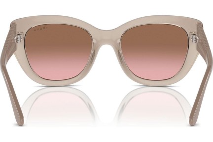 Слънчеви очила Vogue Eyewear VO5567S 299014 Око на котка Кафява