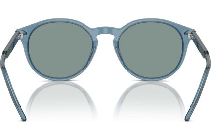 Слънчеви очила Giorgio Armani AR8211F 607156 Заоблени Синя