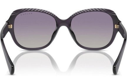 Okulary przeciwsłoneczne Ralph Lauren RA5316U 61588J Polarized Oversize Fioletowe