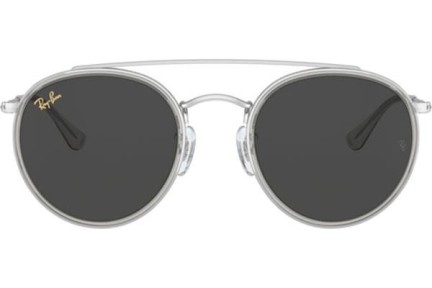 Слънчеви очила Ray-Ban Round Double Bridge RB3647N 9211B1 Заоблени Сребърна