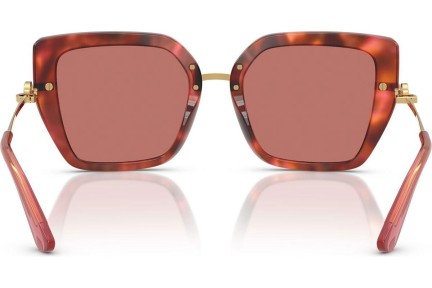 Okulary przeciwsłoneczne Dolce & Gabbana DG4474 344469 Kwadratowe Havana