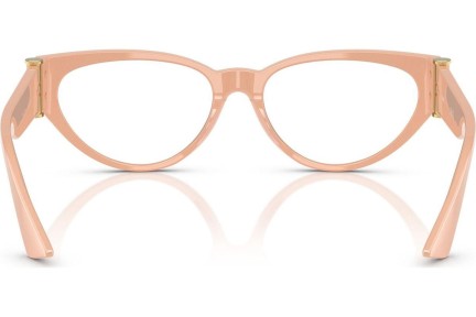 Okulary korekcyjne Versace VE3366 5494 Kocie oczy Beżowe