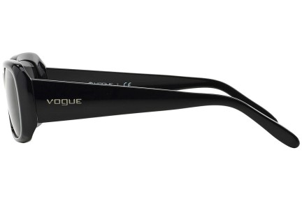 Okulary przeciwsłoneczne Vogue Eyewear Boogie Woogie Special Collection VO2606S W44/87 Prostokątne Czarne