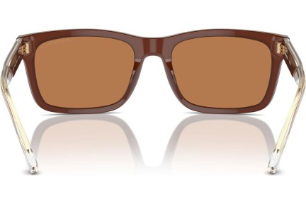 Zonnebril Emporio Armani EA4224F 609573 Vierkant Bruin