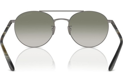 Слънчеви очила Giorgio Armani AR6156 30038E Пилотни Сива