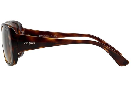 Okulary przeciwsłoneczne Vogue Eyewear Light and Shine Collection VO2843S W65613 Oversize Havana