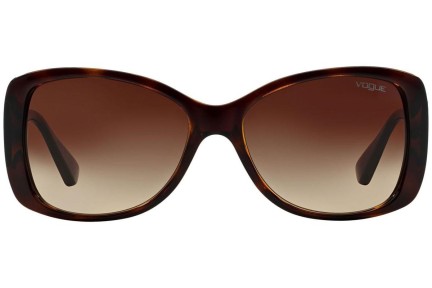 Okulary przeciwsłoneczne Vogue Eyewear Light and Shine Collection VO2843S W65613 Oversize Havana