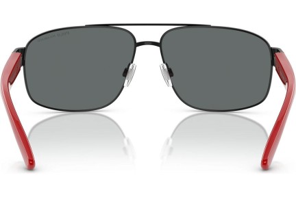 Слънчеви очила Polo Ralph Lauren PH3156 922381 Polarized Квадратни Черна