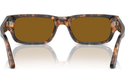 Okulary przeciwsłoneczne Persol PO3347S 121033 Kwadratowe Havana