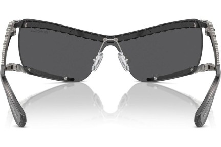 Слънчеви очила Swarovski SK7022 40096G Polarized Око на котка Сребърна