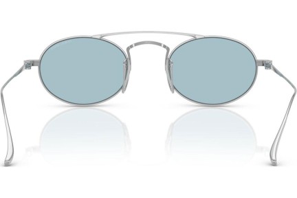 Zonnebril Giorgio Armani AR6161T 3387/1 Ronde Zilver