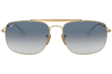 Okulary przeciwsłoneczne Ray-Ban Colonel RB3560 001/3F Kwadratowe Złote