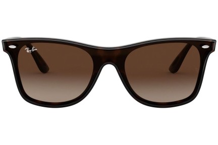 Okulary przeciwsłoneczne Ray-Ban Blaze Wayfarer Blaze Collection RB4440N 710/13 Kwadratowe Havana