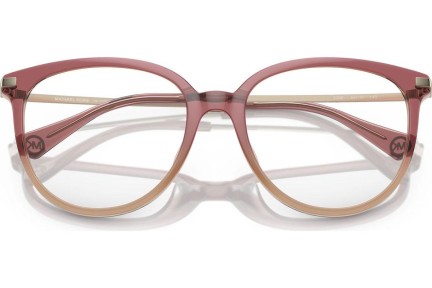 Okulary korekcyjne Michael Kors Westport MK4106U 3256 Okrągłe Brązowe