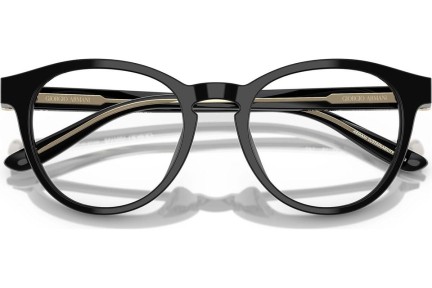 Okulary korekcyjne Giorgio Armani AR7266U 5875 Okrągłe Czarne
