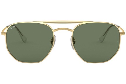 Okulary przeciwsłoneczne Ray-Ban RB3609 914071 Kwadratowe Złote