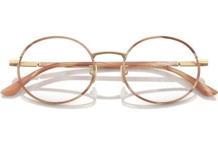 Okulary korekcyjne Giorgio Armani AR5145J 3002 Okrągłe Złote