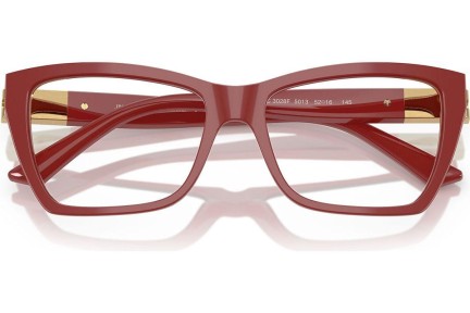 Brillen Jimmy Choo JC3028F 5013 Cat Eye Rood