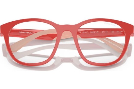 Brillen Emporio Armani EK4001F 56241W Vierkant Rood