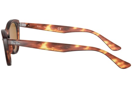 Okulary przeciwsłoneczne Ray-Ban Nina RB4314N 954/33 Kocie oczy Brązowe