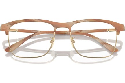 Okulary korekcyjne Giorgio Armani AR7262 6067 Kwadratowe Brązowe