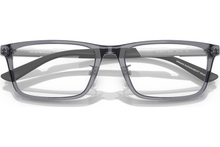 Brillen Emporio Armani EA3251D 6206 Rechthoekige Grijs