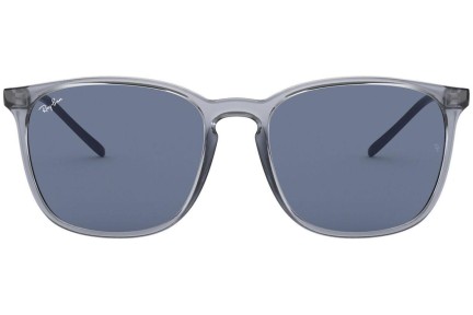 Ochelari de soare Ray-Ban RB4387 639980 Pătrați Albaștri