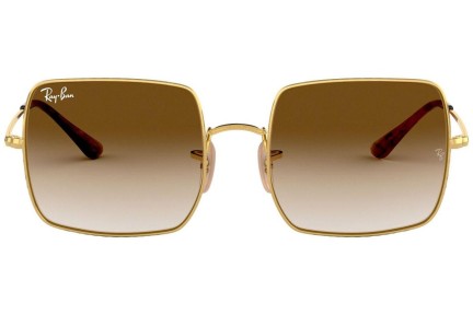 Okulary przeciwsłoneczne Ray-Ban Square Classic RB1971 914751 Kwadratowe Złote