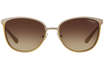 Okulary przeciwsłoneczne Vogue Eyewear Light and Shine Collection VO4002S 996S13 Oversize Beżowe